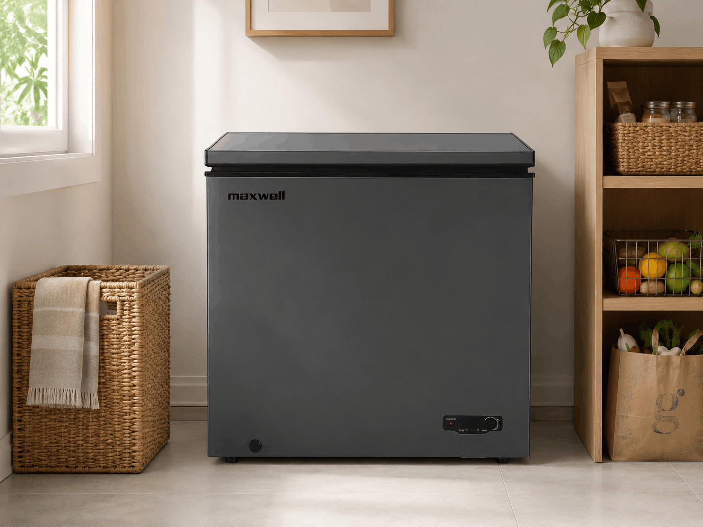 🧊 Congélateur Horizontal Maxwell 270 Litres Silver au meilleur prix en Tunisie